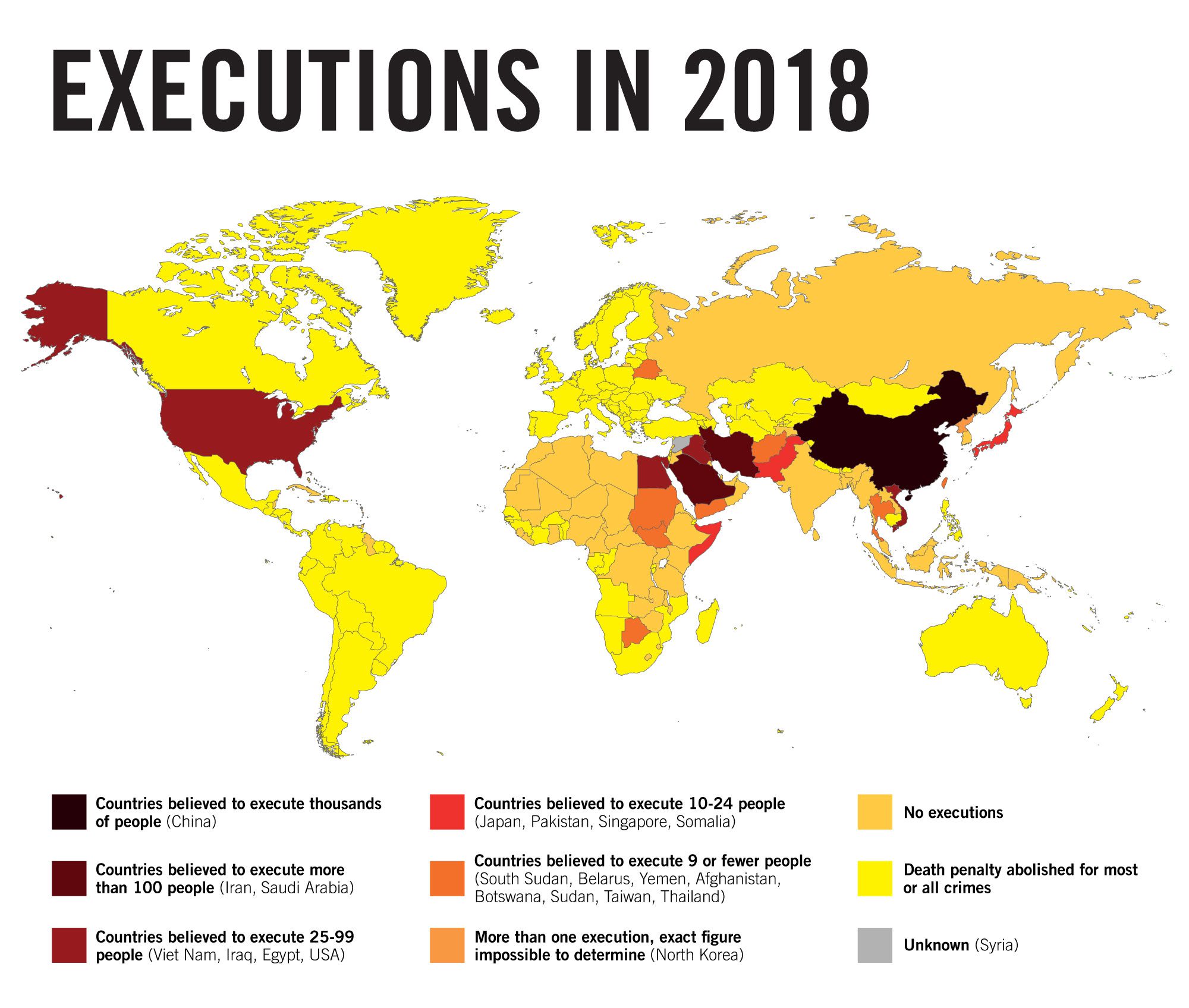 Amnesty International Global Report: Death Sentences and Executions 2018