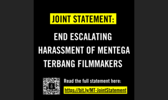 End escalating harassment of Mentega Terbang Filmmakers 