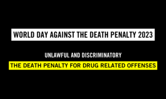 Unlawful & Discriminatory: The Death Penalty For Drug Related Offenses
