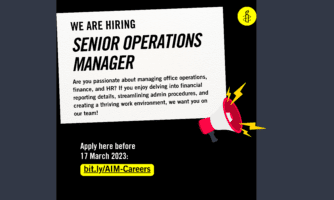 VACANCY: SENIOR OPERATIONS MANAGER (IMMEDIATE HIRING)