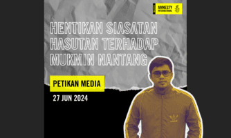 Penangkapan Pembela Hak Asasi Manusia Bajau Laut di bawah Akta Hasutan adalah Percubaan Memalukan untuk Menindas Protes Aman 