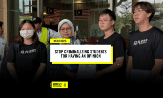 STOP CRIMINALIZING STUDENTS FOR HAVING AN OPINION